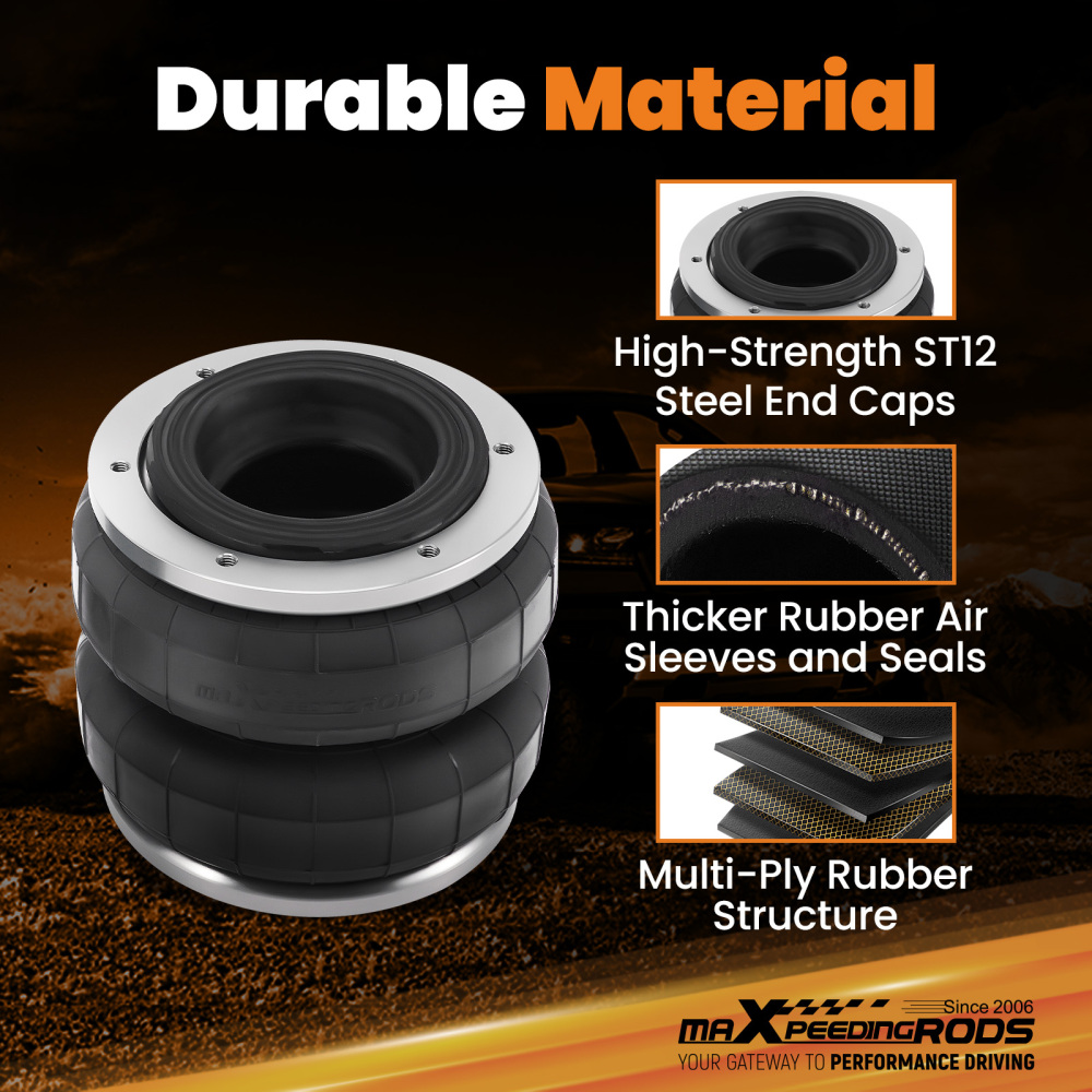 Air Suspension Spring Kit 5600lbs compatible for Mercedes-Benz Sprinter 2010-2021