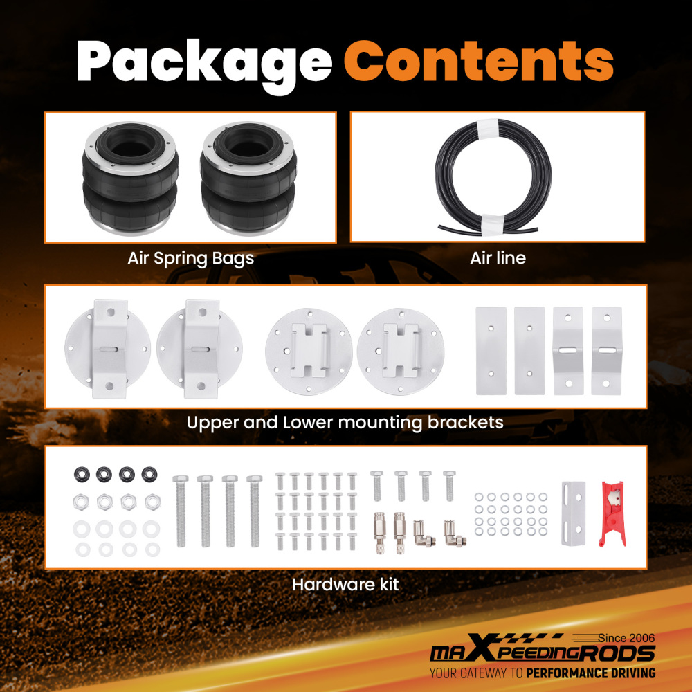 Air Suspension Spring Kit 5600lbs compatible for Mercedes-Benz Sprinter 2010-2021