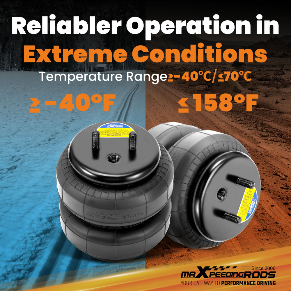 Towing Air Suspension Spring Bag Kit compatible for Mazda BT-50 J97M UN 2.5L 2006-2011