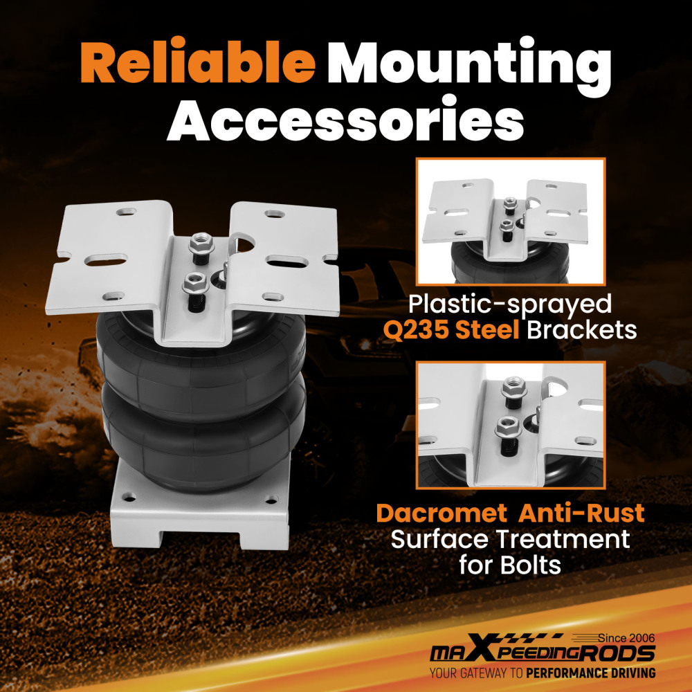 Towing Air Suspension Spring Bag Kit compatible for Mazda BT-50 J97M UN 2.5L 2006-2011