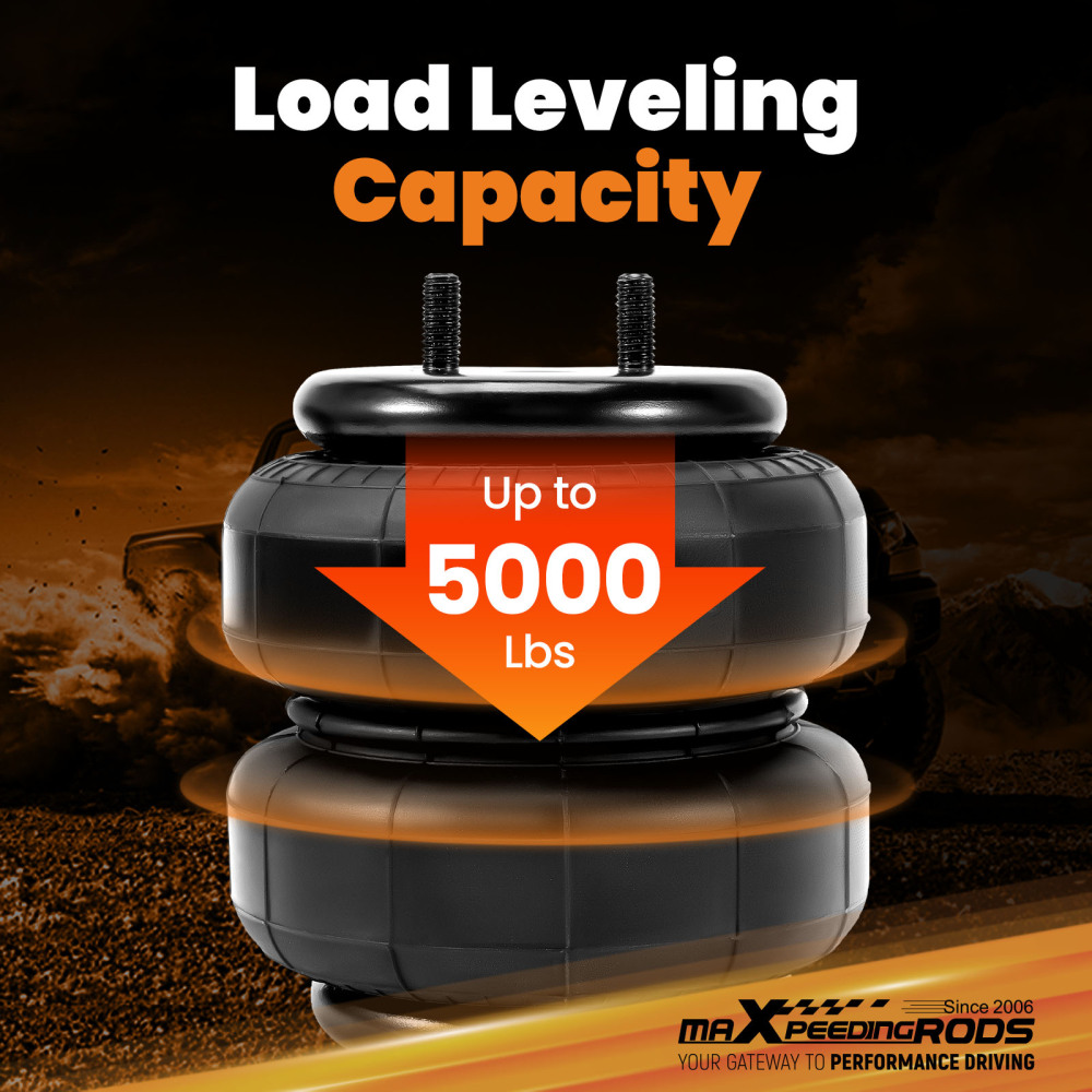 Towing Air Suspension Spring Bag Kit compatible for Mazda BT-50 J97M UN 2.5L 2006-2011