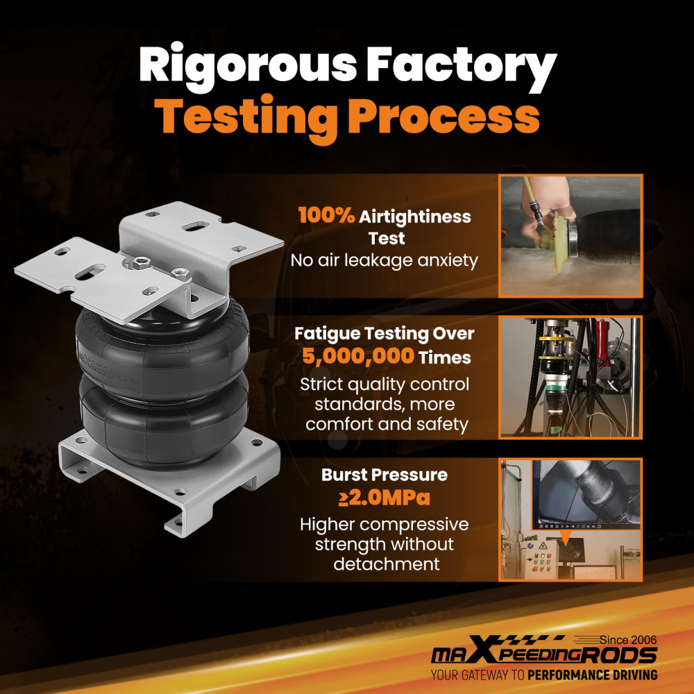 Towing Air Suspension Spring Bag Kit compatible for Mazda BT-50 J97M UN 2.5L 2006-2011