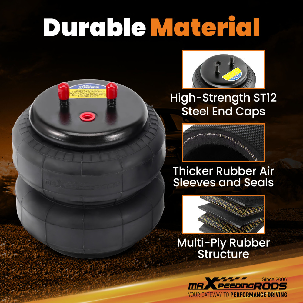 Towing Air Spring Bag Kit compatible for Toyota Hilux KZN LN RN RZN VZN 4X4 4-Runner Surf