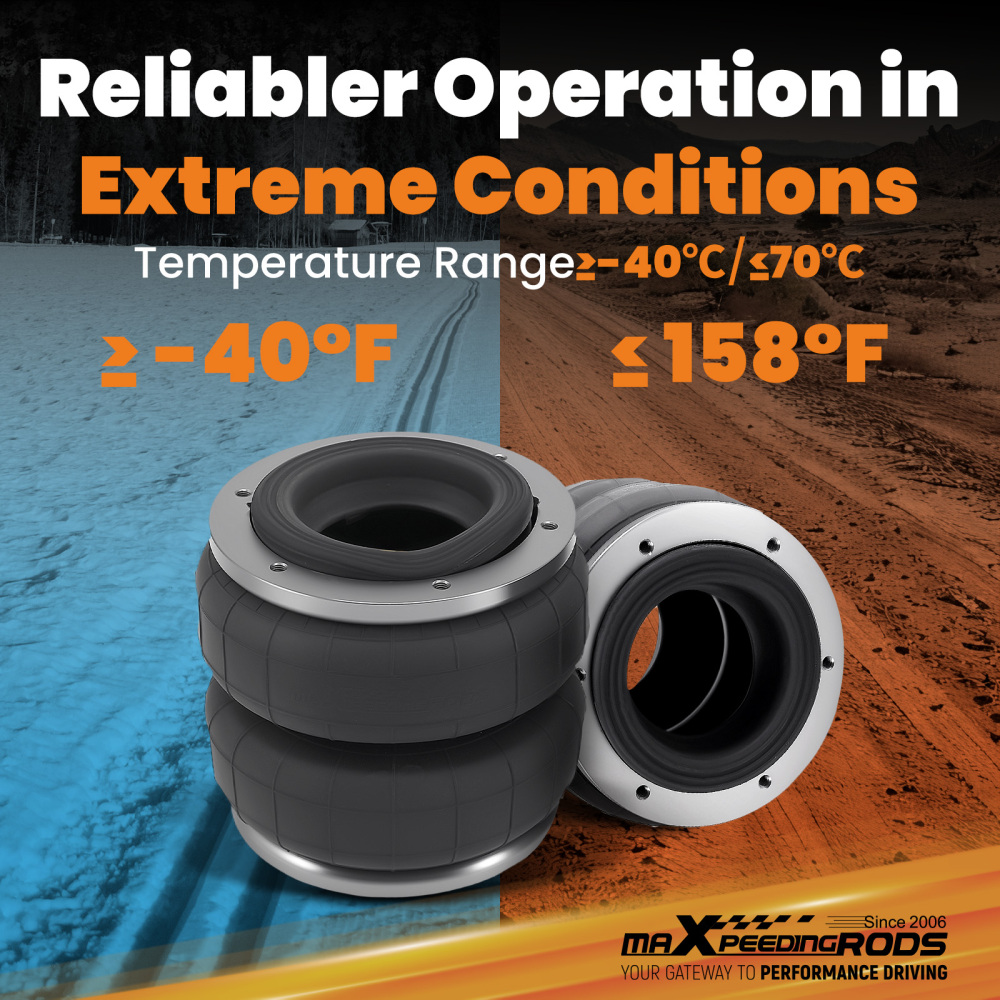 Towing Air Suspension Spring Bag leaf Helper Kit compatible for Toyota Fortuner GUN156 N150