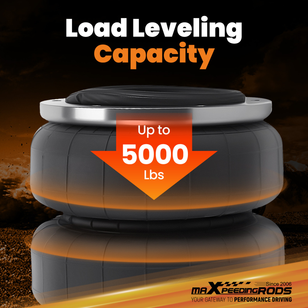 Towing Air Suspension Spring Bag leaf Helper Kit compatible for Toyota Fortuner GUN156 N150