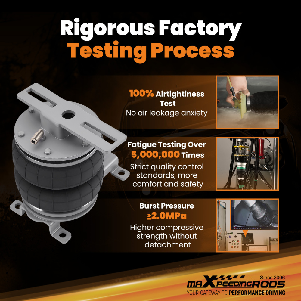 Towing Air Suspension Spring Bag leaf Helper Kit compatible for Toyota Fortuner GUN156 N150