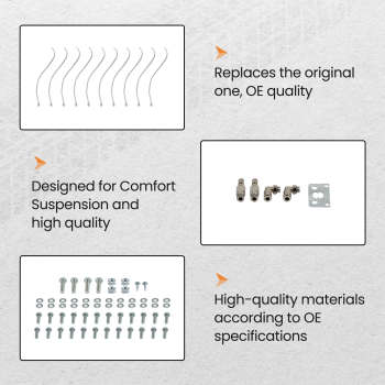 Rear Air Suspension Bag Load Assist Helper Kit compatible for Toyota Hilux 4WD 2015-2020