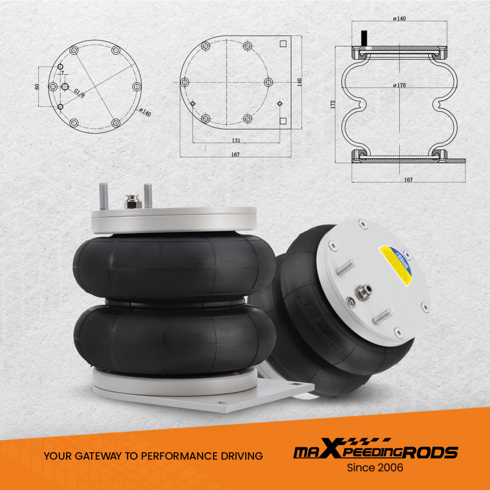 Air Suspension spring Bag KITCompressor compatibile per Vauxhall Renault Movano Master