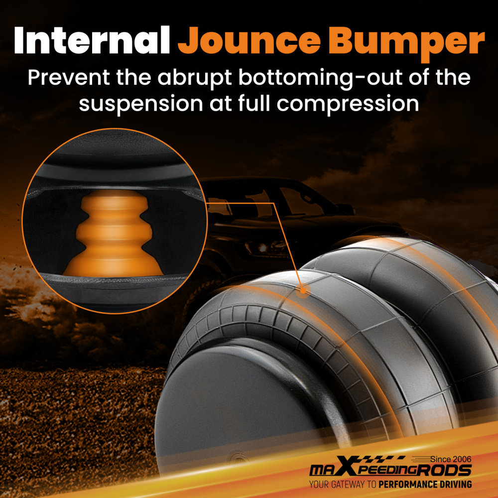 Rear Air Springs 5000lbs Bags Kit compatible for Ford F150 2WD4WD 2015-2022