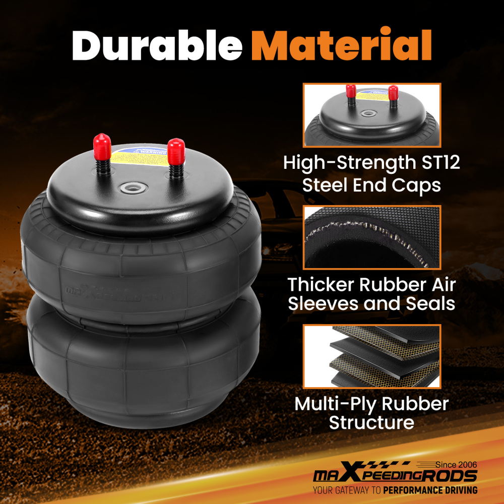 Rear Air Springs 5000lbs Bags Kit compatible for Ford F150 2WD4WD 2015-2022