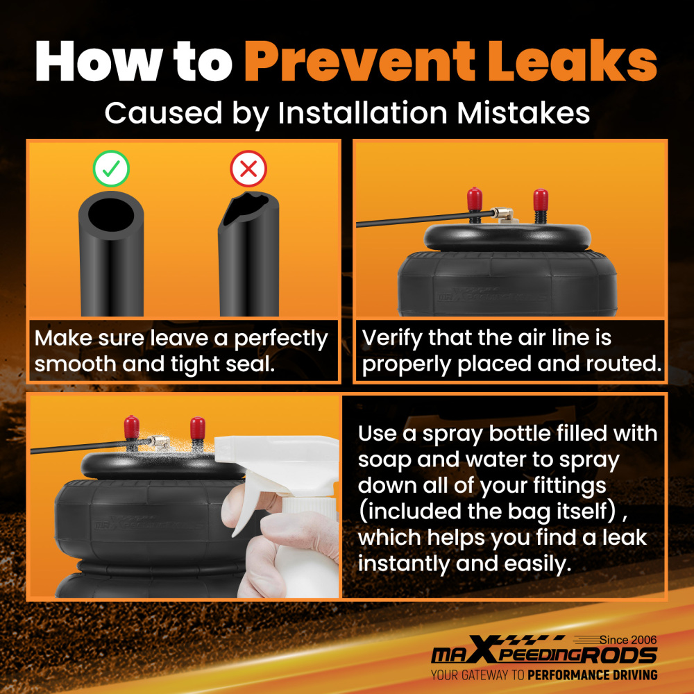 Rear Air Springs 5000lbs Bags Kit compatible for Ford F150 2WD4WD 2015-2022