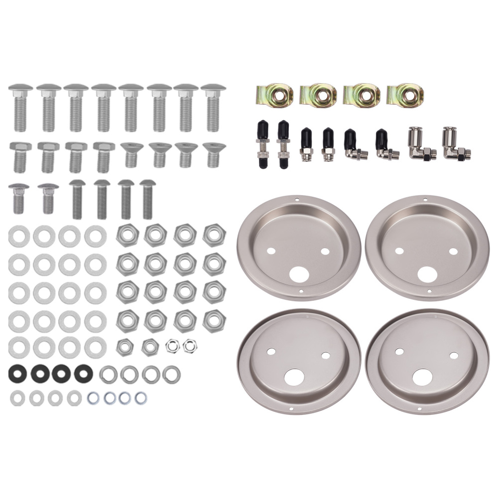 Rear Air Spring Bags Kit Air lines compatible for Ford F-350 SUPER DUTY PICKUP 2017-2019