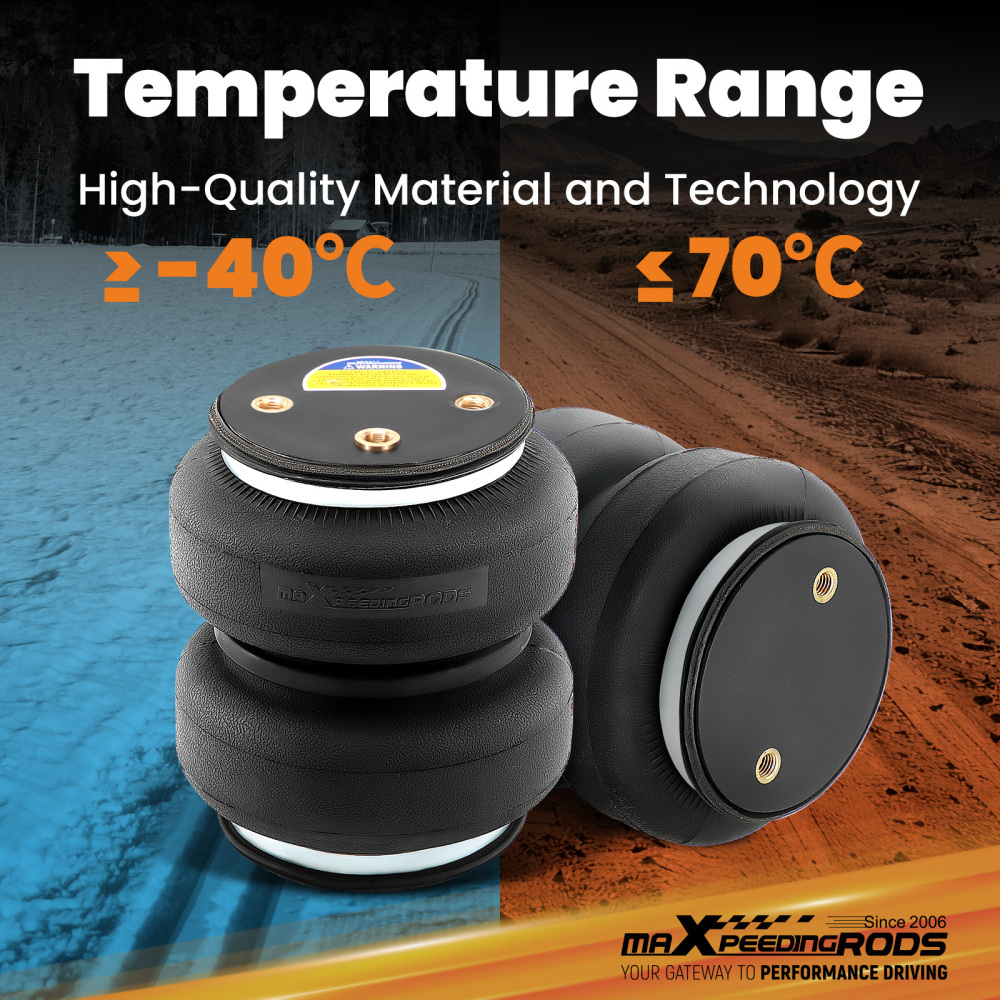 Rear Air Spring Bags Kit Air lines For Ford F-350 SUPER DUTY PICKUP 2017-2019