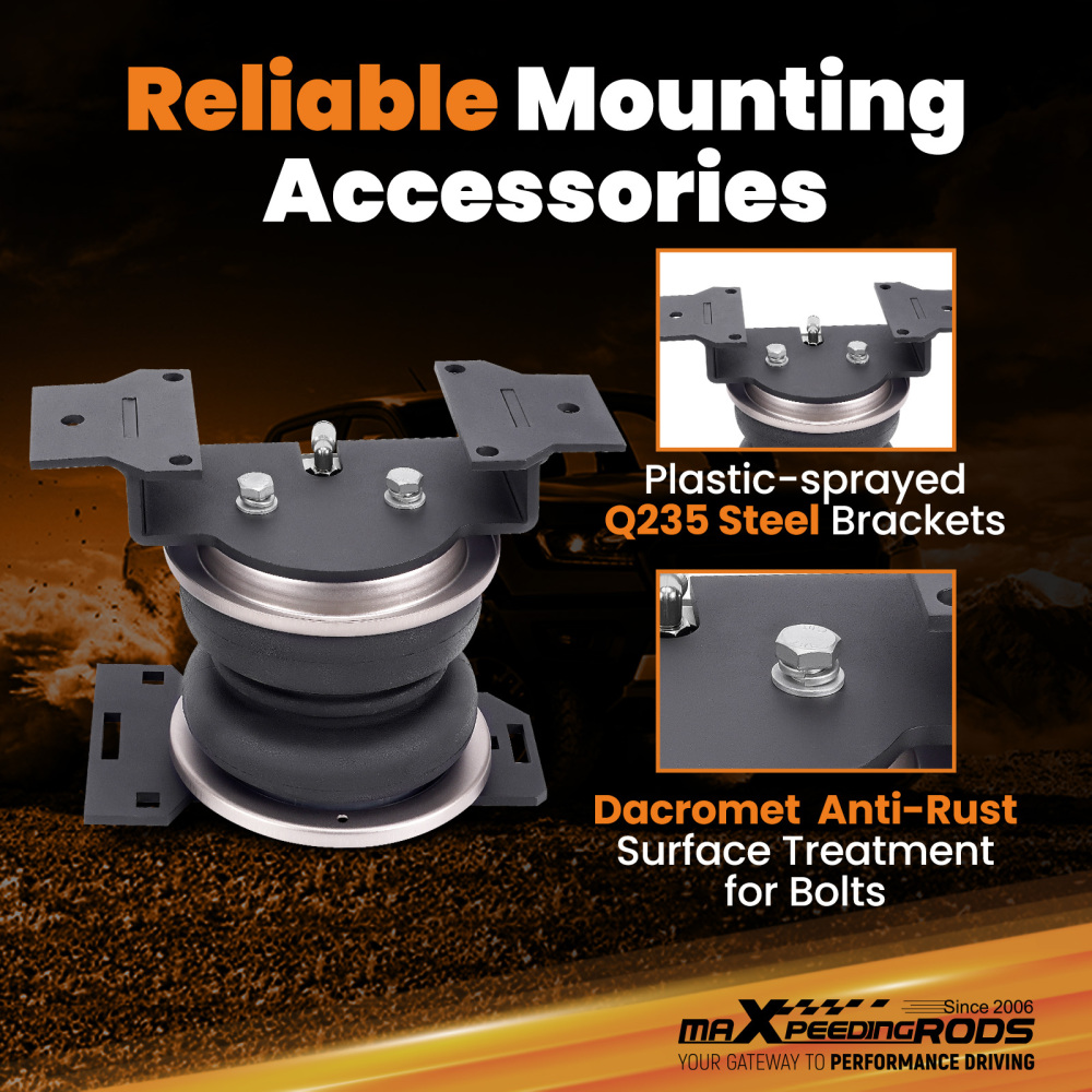 Air Suspension Spring Kit Rear compatible for GMC Sierra 1500 4WD 2019 - 2025