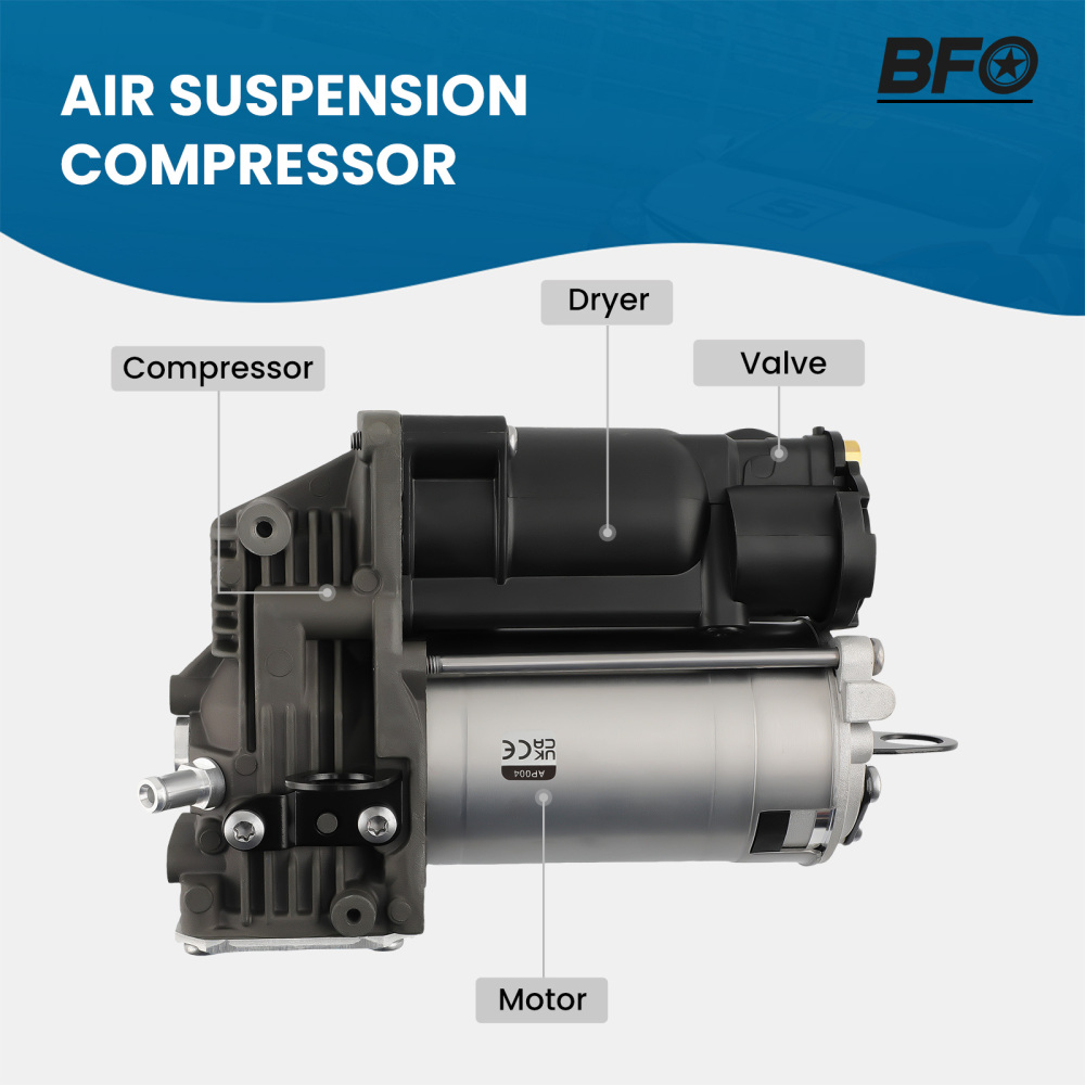 Air Compressor Suspension compatible for Mercedes Benz GL Class X166 2012-2016 A1663200104