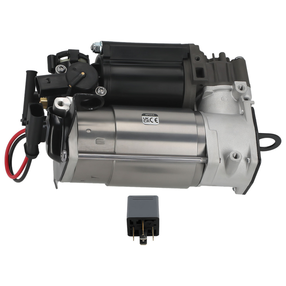 Sospensioni Pneumatiche Compressore d'Aria Pompa + Relè Compatibile per Mercedes W219 C219