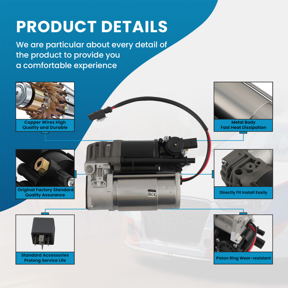 AIR SUSPENSION COMPRESSOR Pompe compatible pour Mercedes E Class W212 S211 A2123200404