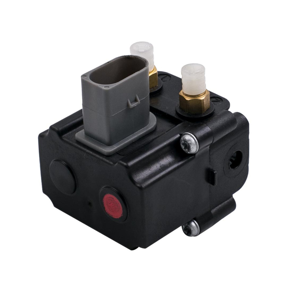 Air Suspension Compressor Pump + Valve Block compatible for BMW 5 Series E61 525d W/ Relay