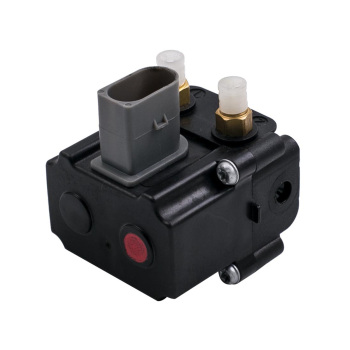 Air Suspension Compressor Pump + Valve Block compatible for BMW 5 Series E61 525d W/ Relay