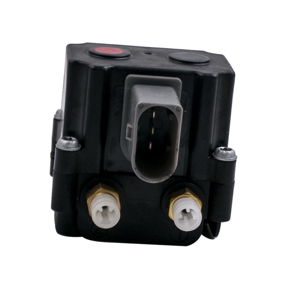 Air Suspension Compressor Pump + Valve Block compatible for BMW 5 Series E61 525d W/ Relay