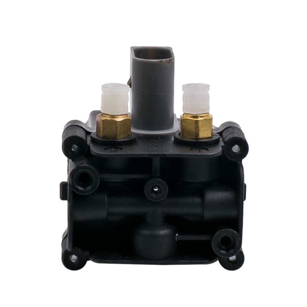 Air Suspension Compressor Pump + Valve Block compatible for BMW 5 Series E61 525d W/ Relay