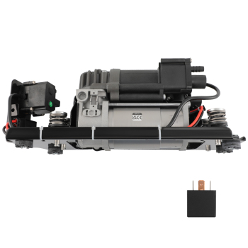 Compresseur de suspension pneumatique + support + bloc de valve compatible pour BMW F07 520d