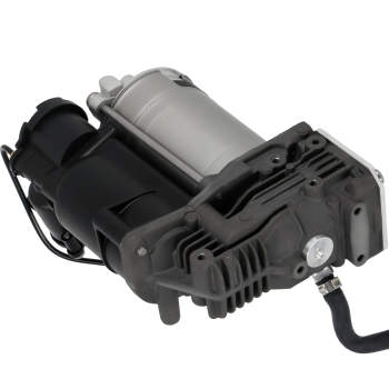 Rear Air Suspension Compressor Pump + Bellows compatible for BMW X5 X6 E70 E72 2007-2013
