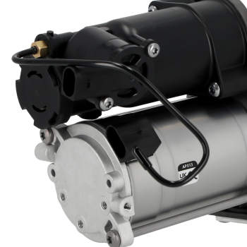 Rear Air Suspension Compressor Pump + Bellows compatible for BMW X5 X6 E70 E72 2007-2013