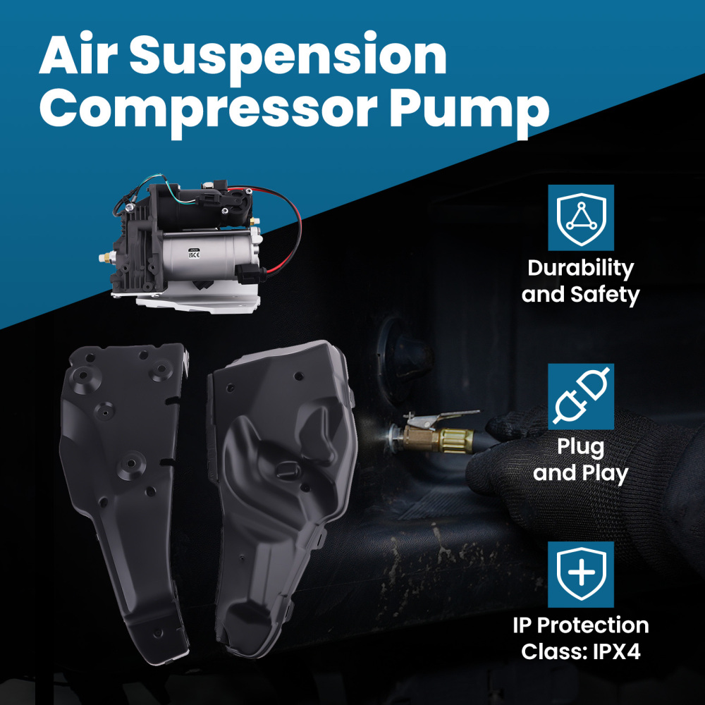 Air Suspension Compressor Kit compatible for Land Rover Discovery 3 4 L319 compatible for Range Rover L320