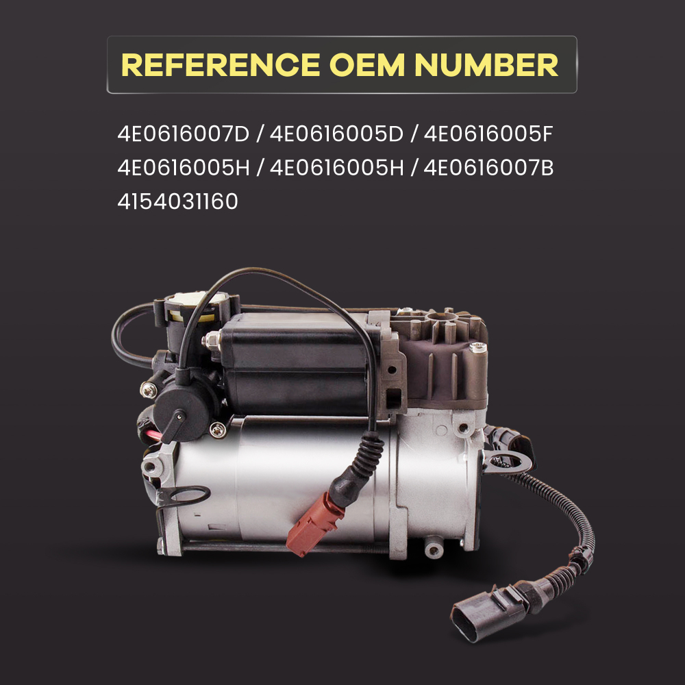 Compatible pour AUDI a8 d3 suspension pneumatique compresseur véhicule à essence 4E0616007B