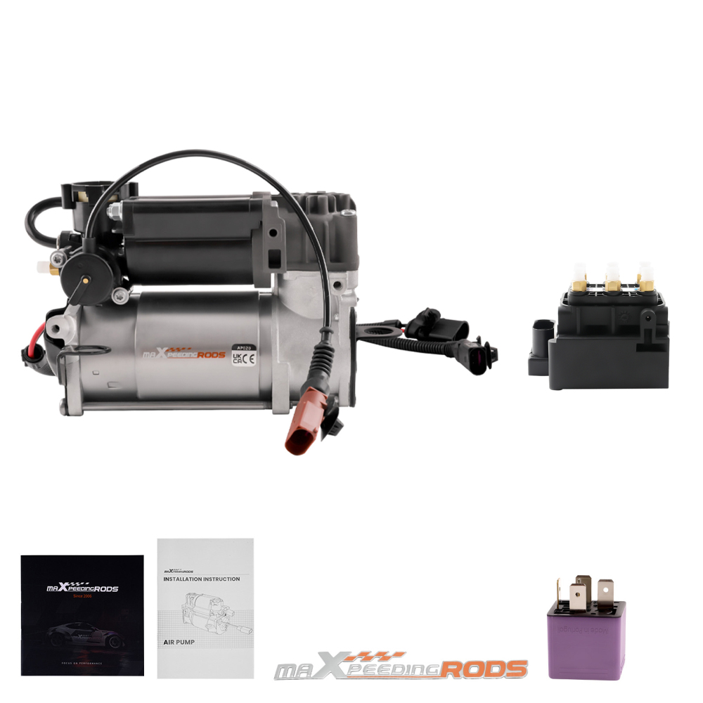 Suspension compresseur dair Airmatic + valve compatible pour Audi A8 D3 Type 4E 02-10