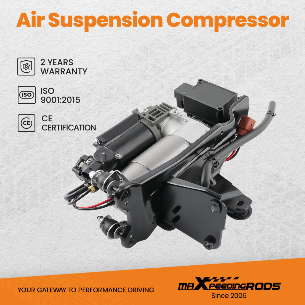 Airmatic Suspension Compressor + Valve Block compatible for Audi A6 C6 4F Allroad 4F0616006
