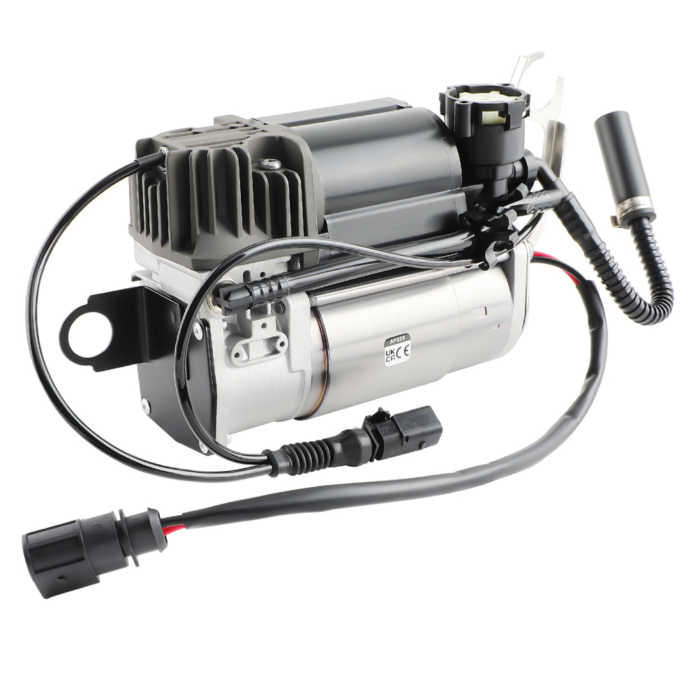 Air Suspension Compresseur Pompe 4L0698007B compatible pour Audi Q7 4L 2006-2015 + Relais