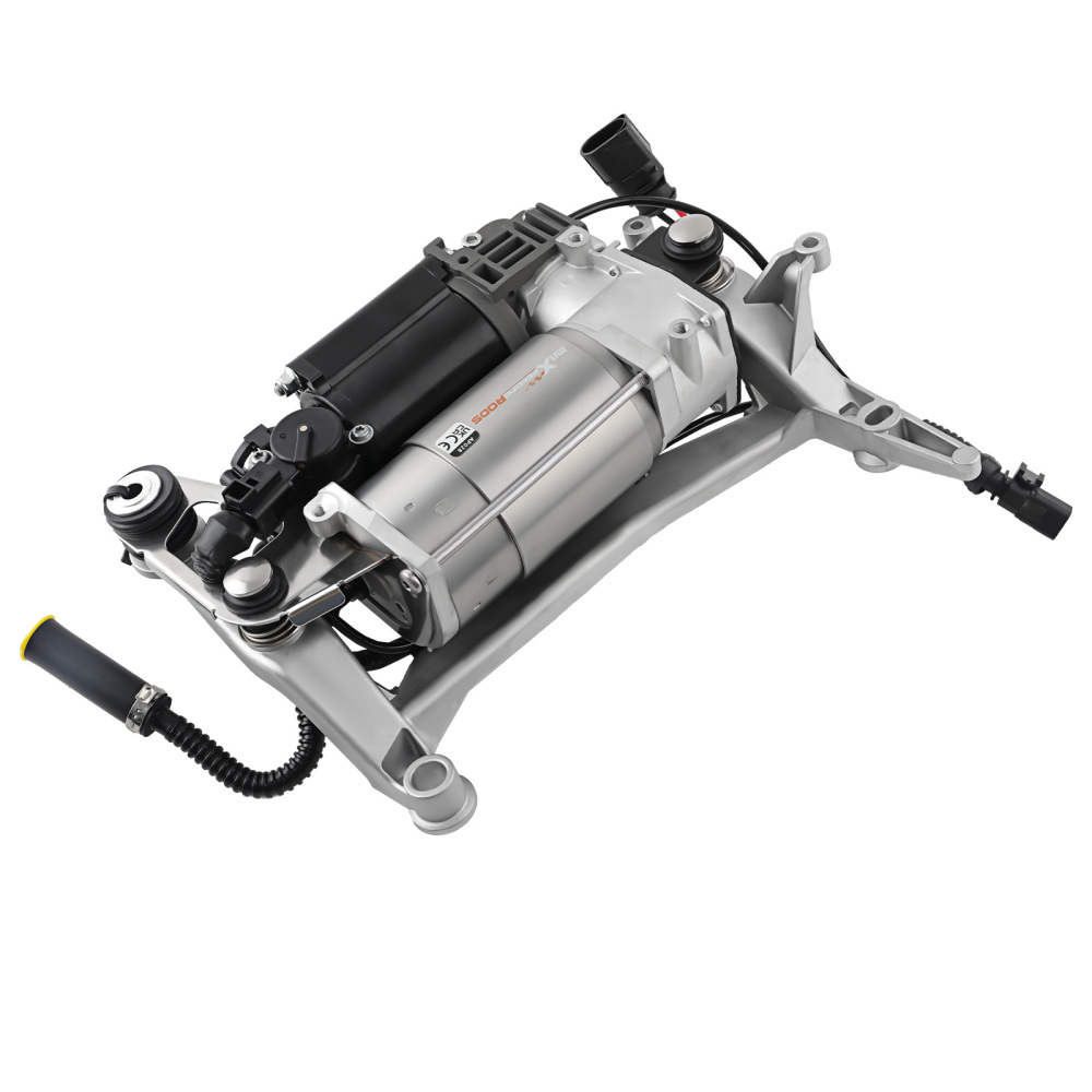 Pompe de suspension de compresseur dair compatible pour Audi Q7 4L 4L0698007A avec Support