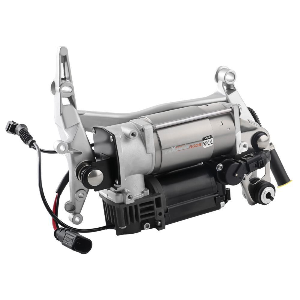 Pompe de suspension de compresseur dair compatible pour Audi Q7 4L 4L0698007A avec Support