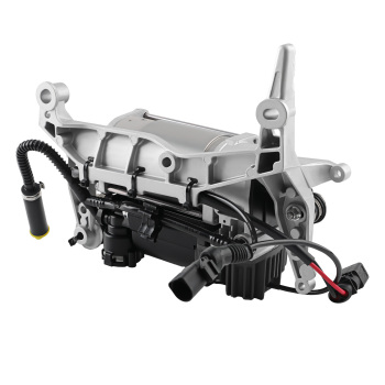 Compressore per sospensioni pneumatiche + staffa compatibile per Audi Q7 4L 4L0698007