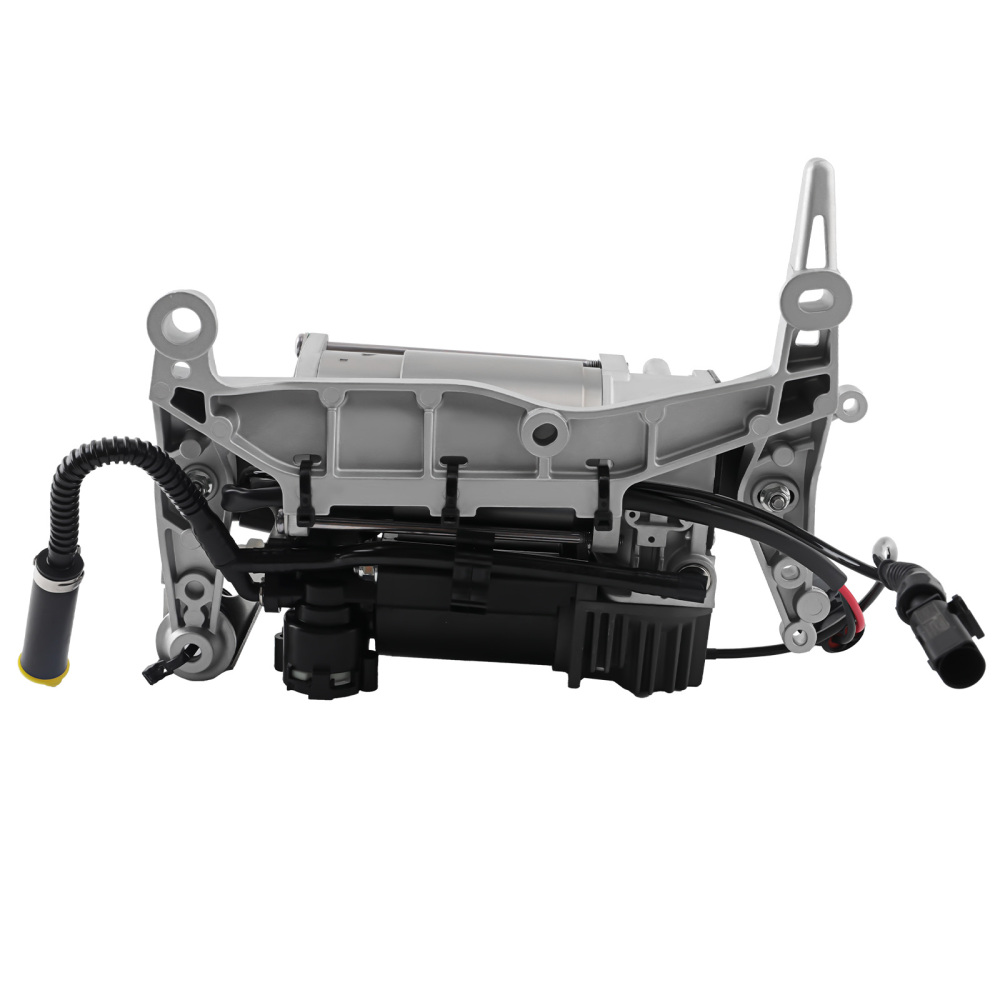 Compressore per sospensioni pneumatiche + staffa compatibile per Audi Q7 4L 4L0698007