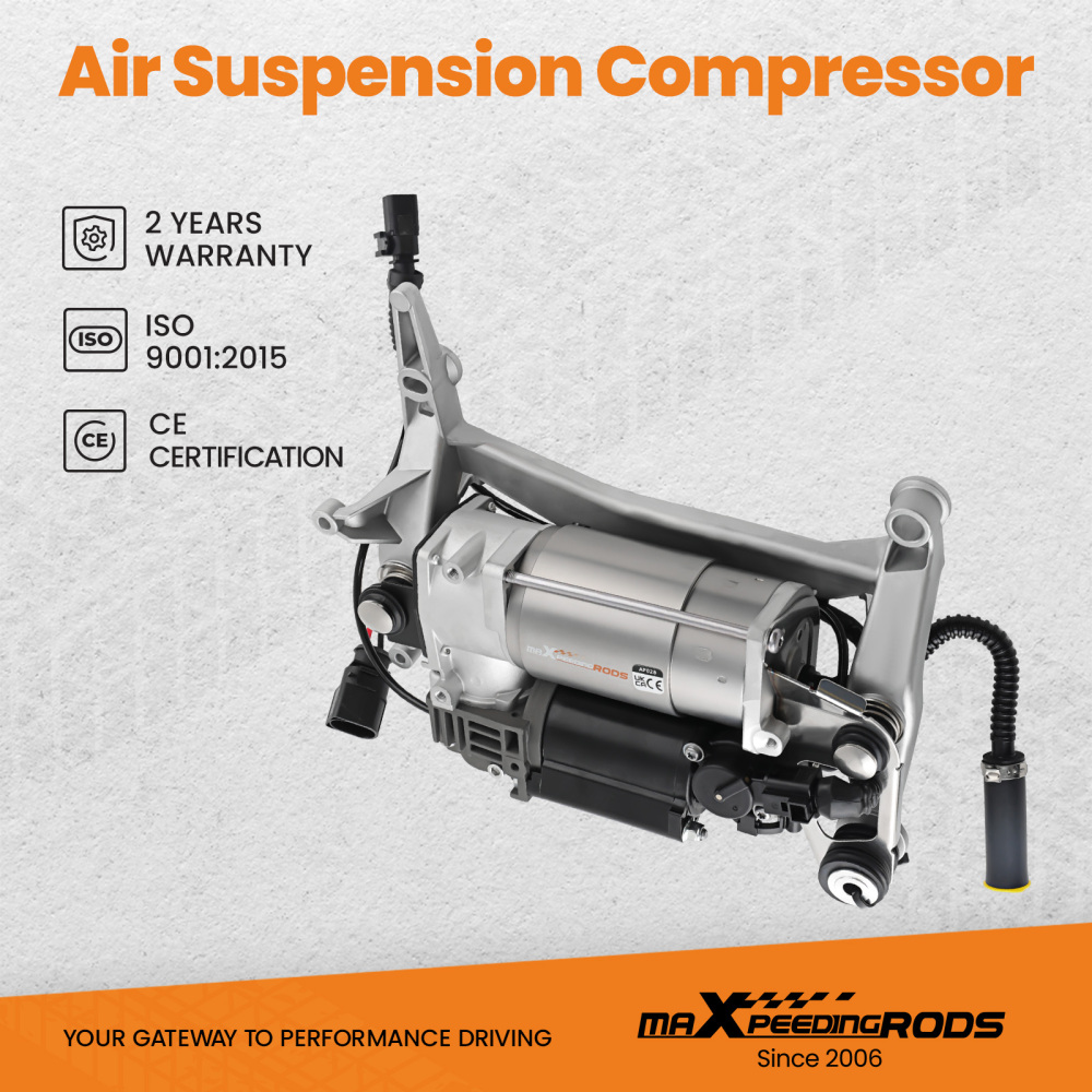 Pompe de suspension de compresseur dair compatible pour Audi Q7 4L 4L0698007A avec Support