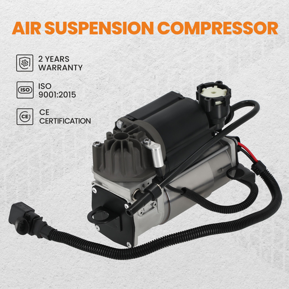 Air Suspension Compressor Pump & Relay Kit compatible for Audi Allroad Quattro C5/4B 01-05
