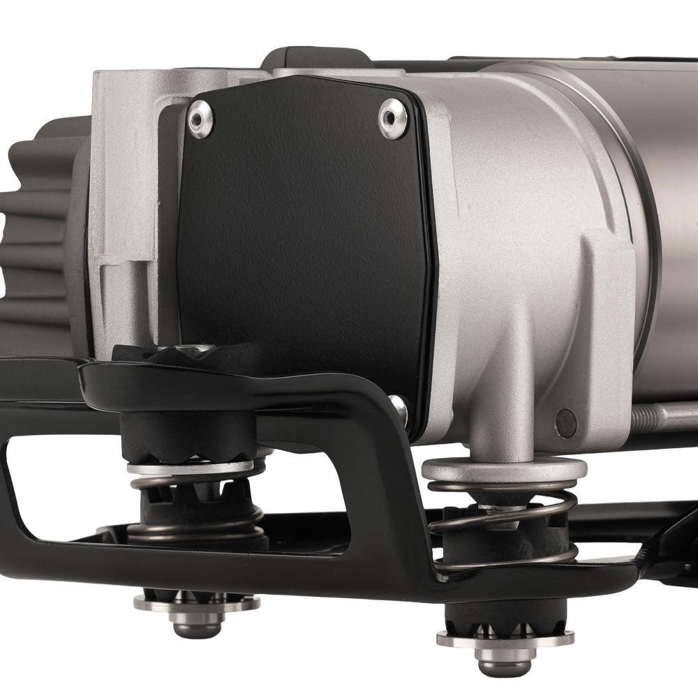 Air Suspension Compressor + Bracket + Valve Block compatible for BMW X5 F15 X6 F16 F85 F86