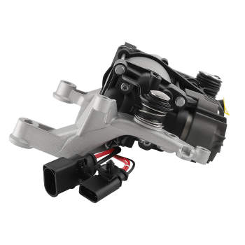 Air Suspension Compressor W/ Bracket compatible for Porsche Cayenne 92A compatible for VW Touareg 7P5 7P6