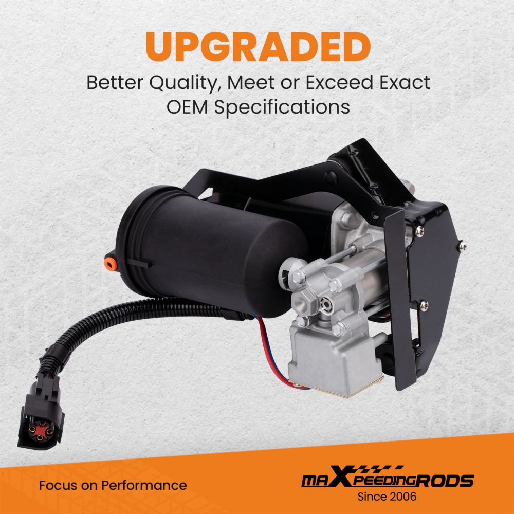 Air Ride Suspension Air Compressor Pump compatible for Lincoln Town Car Grand Marquis Crown