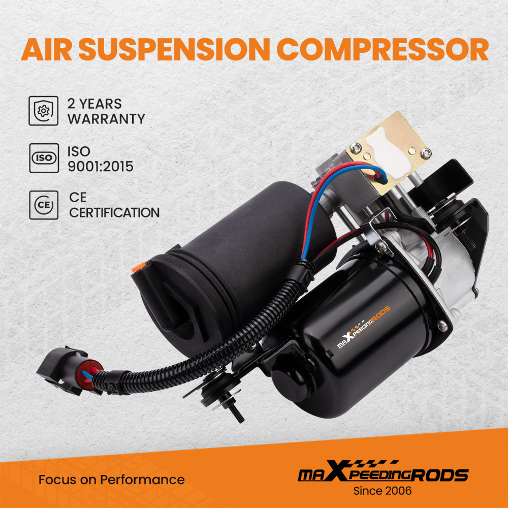 Air Ride Suspension Air Compressor Pump compatible for Lincoln Town Car Grand Marquis Crown
