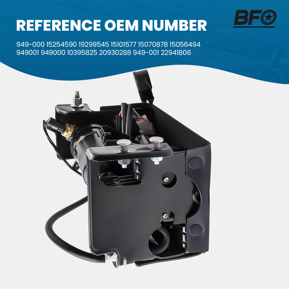 Suspension Pneumatique Compresseur compatible pour Suburban Avalanche 1500 compatible pour Cadillac Escalade