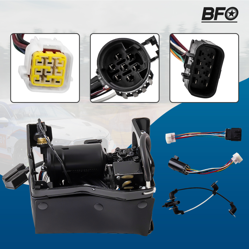 Air Suspension Compressor compatible for Cadillac Compatible for Escalade Premium 8Cyl 2002-2006