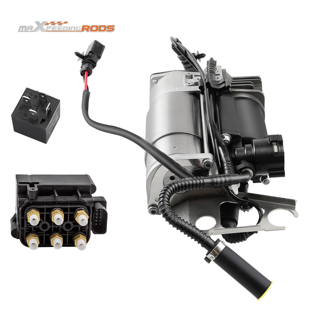 Bloc électrovanne de compresseur de suspension compatible pour Audi Q7 compatible pour VW Touareg 7L0698014