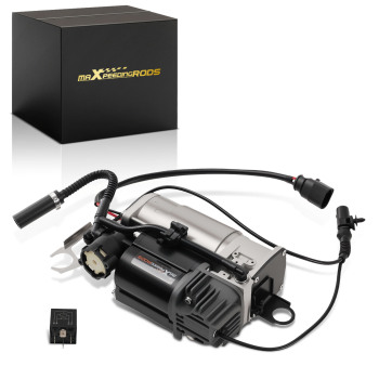 Air Compressor Pump compatible for Volkswagen Touareg 7L4L 02-10 4L0698007A/B/C Airmatic