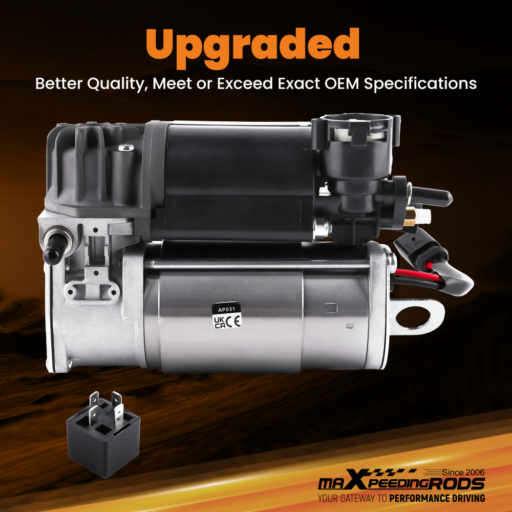 Compatible pour Jaguar X350 X358 XJ8 XJ8 L XJR Compresseur de suspension pneumatique Pompe C2C27702