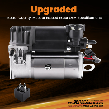 Compatible pour Jaguar X350 X358 XJ8 XJ8 L XJR Compresseur de suspension pneumatique Pompe C2C27702