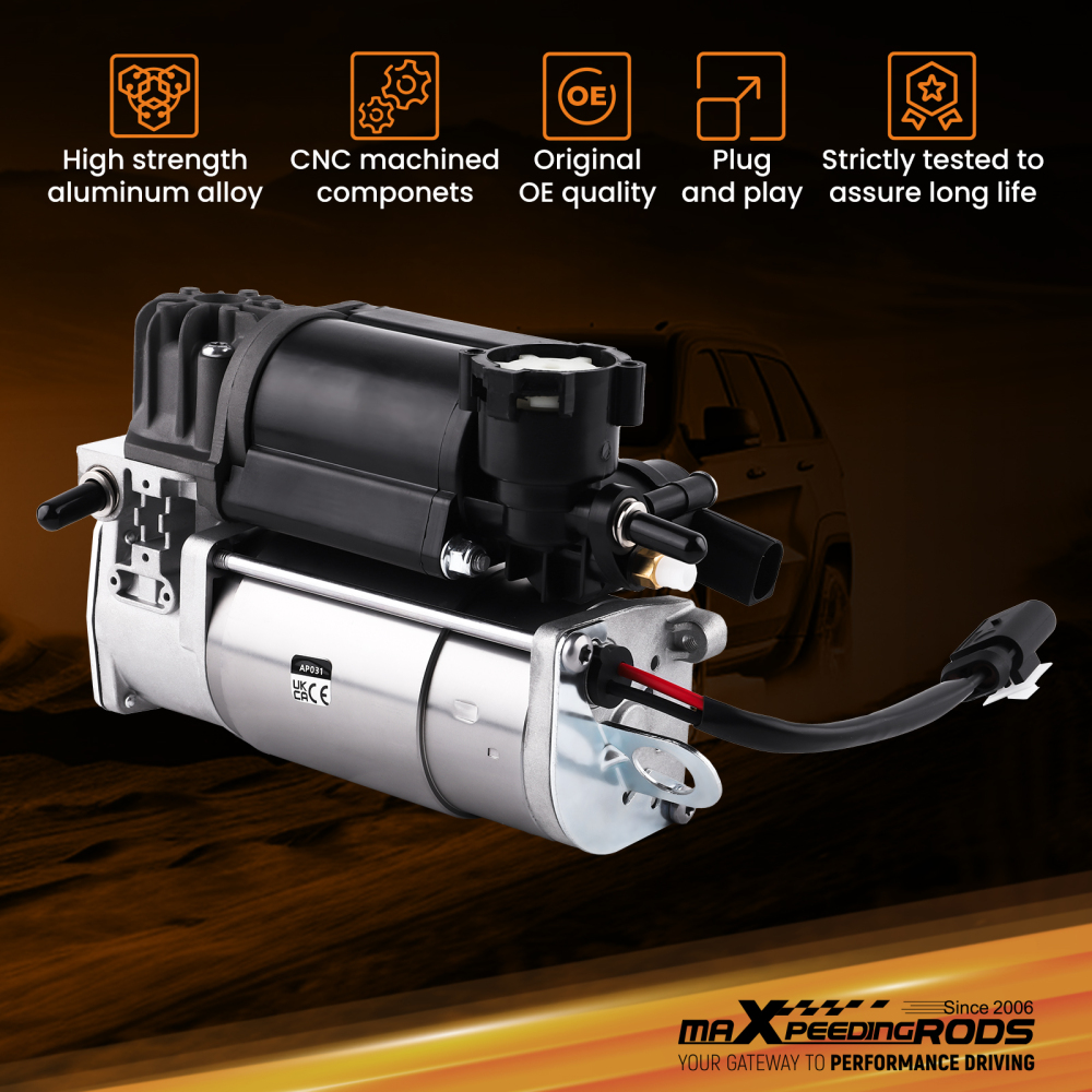 Compatible pour Jaguar X350 X358 XJ8 XJ8 L XJR Compresseur de suspension pneumatique Pompe C2C27702